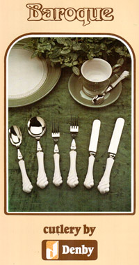 Baroque cutlery by Denby